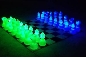 MegaChess 25 Inch Giant LED Chess Set