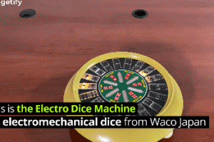 1970s Electromechanical Dice Machine by Waco