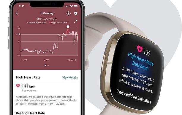 Eda sensor on sale fitbit