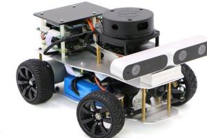 MiniBalance ROS Ackermann Robot Car with LiDAR Navigation