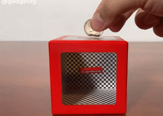 Supreme Optical Illusion Coin Bank