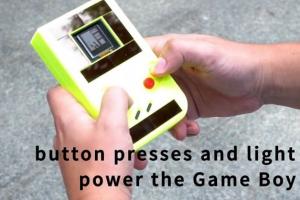 ENGAGE Battery-free Game Boy Powered by Gamers