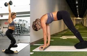 Lateral Edge Slide Board for Balance & Agility Training