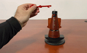 Der Burgermeister Magnetic Game from 1970s