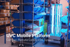 UVC Light Disinfection Robot by SuperDroid Robots
