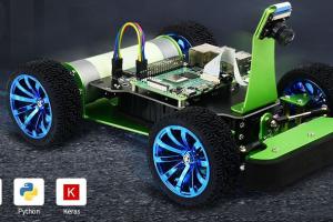 PiRacer Donkey Car AI Robot with Raspberry Pi 4