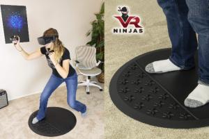 VR Ninjas Virtual Reality Mat Is Like Braille for Your Feet