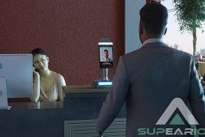 Supearior Automated Temperature Screening Kiosk