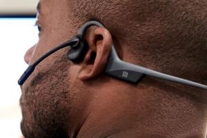 AfterShokz OPENCOMM Bone Conduction Stereo Bluetooth Headset