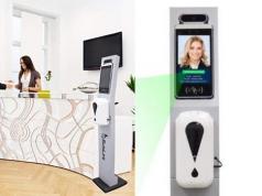 Sunlife Non-Contact Temperature Screening Kiosk with Face Recognition