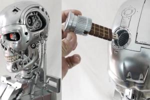 Single Piece Terminator T800 Endoskeleton Head
