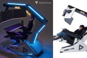 Source Plan e-Sports Gaming Cockpit