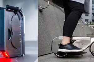 BooZter Electric City Scooter Fits In a Backpack