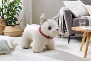 Volans French Bulldog Ottoman