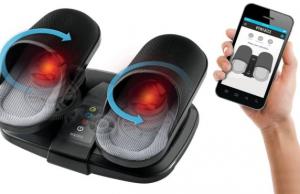 HoMedics Shiatsu Flex Ankle & Foot Massager with App Control