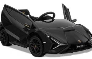 Kidzone Electric Ride-On Lamborghini Sian for Kids