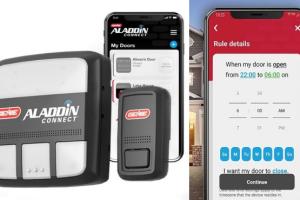 Genie Aladdin Connect Smart Garage Door Opener with Alexa Support
