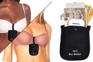 YOYI RFID Blocking Bra Wallet