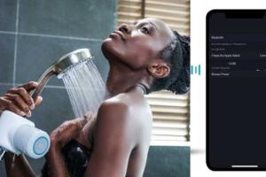 Shower Power: Bluetooth Shower Speaker Powered by Water