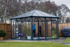 Garda 19.5′ x 17′ Closed Garden Gazebo