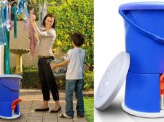 WOWKU Manual Washing Machine