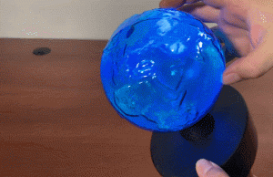 Planet Earth Plasma Lightning Lamp