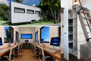 Safe Room Designs Tiny Office On Wheels