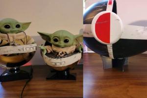 Feby Pod: Baby Yoda Levitating Pram