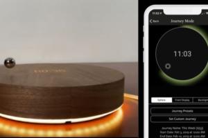 Flyte Story Levitating Clock with iOS/Android App