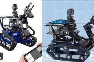 NVIDIA Jetson Nano SLAM Tracked Robot Arm Kit