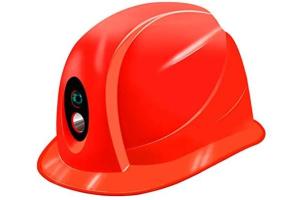 CAMMHD Hard Hat with WiFi 1296p Video Camera