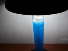 Flo Spiral Motion Lamp