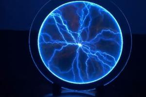 12-inch Blue Luminglas Flat Plasma Disk