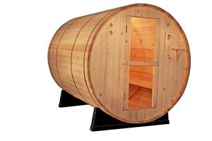 MCP Canadian Pine Wood Barrel Sauna