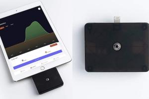 Scan Kiosk: Bluetooth 5 Non-Contact Thermometer for iPhone & iPad