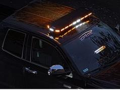 Xprite 48″ Black Hawk Car Roof Strobe Light Bar