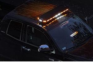 Xprite 48″ Black Hawk Car Roof Strobe Light Bar