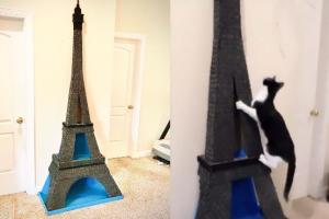 Eiffel Tower Cat Tree