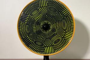 Cosmic Window Motorized Optical Illusion Wheel