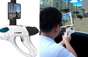 VRPARK Augmented Reality Gun for iPhone & Android