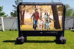 VIVOHOME 14ft Inflatable Movie Projector Screen