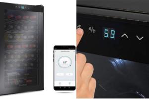 Ivation WiFi Controlled Wine Refrigerator