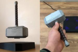 Magnetic Levitating Thor Hammer