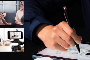 Adonit AI-Vocal Voice Recorder Stylus for iPhone