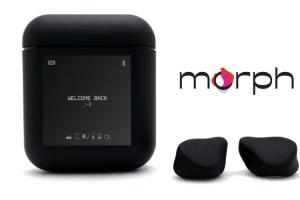 Morph InfiniConnect Bluetooth 5.2 Earbuds with OLED Smart Case