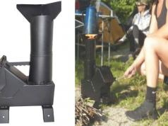 SHTFandGO Bullet Proof 50 Cooking Stove & Tent Heater