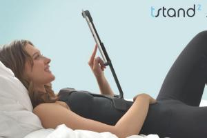 Tstand 2 Adjustable Tablet Holder for Bed