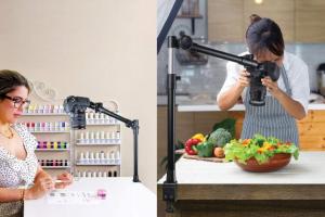 Arkon Clamp Stand for Overhead Camera Shots