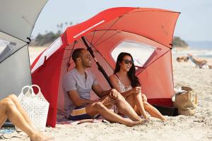Sport-Brella Umbrella Shelter for the Beach