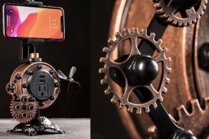 Steam Gear Charging Station